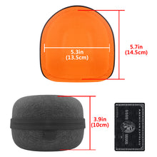 画像をギャラリービューアに読み込む, Geekria ケース Shield ヘッドホンケース 互換性 ハードケース 旅行用 ハードシェルケース ボーズ JLab, ブイモーダ V-MODA に対応 収納ポーチ付属 (ダークグレー)