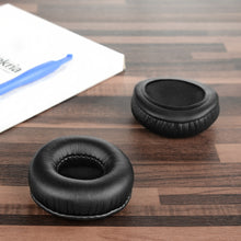 画像をギャラリービューアに読み込む, Geekria イヤーパッド QuickFit 互換性 パッド コス KOSS Porta Pro PP, KSC35, KSC75, KSC55, KSC50, KSC-10, KTX PRO1, KTX8, PTX6 ヘッドホンに対応 パッド イヤー / イヤーカップ ( プロテインレザー / ブラック )