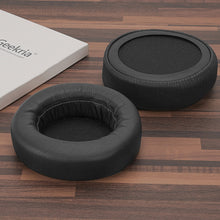 画像をギャラリービューアに読み込む, Geekria イヤーパッド QuickFit 互換性 パッド アーカーゲー K540, K545, K275, K267, K182, K167, K245 ヘッドホンに対応 パッド イヤー / イヤーカップ プロテインレザー (ブラック )