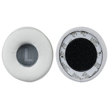 画像をギャラリービューアに読み込む, Geekria イヤーパッド QuickFit 互換性 パッド ジェイビーエル JBL Everest 300, V300BT ヘッドホンに対応 パッド イヤー / イヤーカップ (プロテインレザー / 白い)