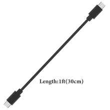 画像をギャラリービューアに読み込む, Geekria 充電ケーブル 互換性 Type-C 充電コード USB to USB-C ジェイビーエル JBL GO 4, CLIP5, Flip 7, Flip 6, Flip 5, Pulse 5, Pulse 4, Charge 6, Charge 4 に対応 (黒/30cm 2個)