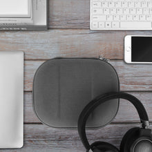 画像をギャラリービューアに読み込む, Geekria ケース Sheild ヘッドホンケース 互換性 ハードケース 旅行用 ハードシェルケース ジェイビーエル JBL TUNE 770NC, TUNE 760NC, Tune 720BT, TUNE 710BT, Live 650 BTNC, TUNE 750, TUNE 570BT,TUNE 500 BT, Live 500BT, E65BTNC, TUNE 700BT, E55BT に対応 収納ポーチ付き (グレー)