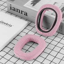 画像をギャラリービューアに読み込む, Geekria NOVAイヤーパッド 互換性 パッド ロジクール Logicool Zone Vibe 100 ヘッドホンに対応 パッド イヤー / イヤーカップメッシュファブリック (ピンク)