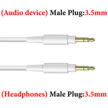 画像をギャラリービューアに読み込む, Geekria ケーブル 互換性 オーディオコード スカルキャンディSkullcandy Hesh Evo, Crusher Evo, Crusher Wireless, Hesh 3, Hesh 2, Aviator, Venue, Mix Master, Riff 2 ヘッドホンケーブル、3.5mm に適合する 1.2m