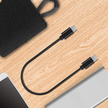 画像をギャラリービューアに読み込む, Geekria 充電ケーブル 互換性 Type-C 充電コード USB to USB-C ジェイビーエル JBL GO 4, CLIP5, Flip 7, Flip 6, Flip 5, Pulse 5, Pulse 4, Charge 6, Charge 4 に対応 (黒/30cm 2個)