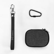 画像をギャラリービューアに読み込む, Geekria イヤホン収納ポーチ(ケース) Beats Solo Buds / Studio Buds+ 互換、ケーブル収納付き交換用保護トラベルケース、携帯用イヤホン整理バッグ(ダークグレー)