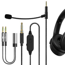 画像をギャラリービューアに読み込む, Geekria クリップマイク コンデンサーマイク ピンマイク ミニマイク クリップ式 スマホマイク ヘッドホンケーブル ゲームおよび会議用 ボーズ Bose QC Ultra QC SE 700 QC45 ヘッドセットと互換性があり 2.5mm ブームマイク付き 交換コード音量/ミュートコントロール(170 cm)