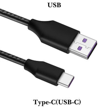 画像をギャラリービューアに読み込む, Geekria レザー 充電ケーブル 互換性 Type-C 充電コード USB to USB-C エディファイアー Edifier LolliClip Al, ES850NB, Hecate G2, W820NB Plus, WH950NB, WH700NB, W830NB に対応 (黒/30cm)