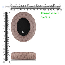 画像をギャラリービューアに読み込む, Geekria イヤーパッド SNAP マグネチック 互換性 パッド ビーツバイドクタードレ Beats Studio 3 Wireless, Studio 2 Series ヘッドホンに対応 パッド イヤー / イヤーカップ プロテインレザー (ブラウン, 1組)