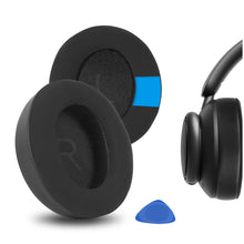 画像をギャラリービューアに読み込む, Geekria イヤーパッド Sport 互換性 パッド アンカー Anker Soundcore Life Q45, Space Q45 ヘッドホンに対応 パッド イヤー / イヤーカップ 冷却ジェル (黒)