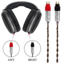 画像をギャラリービューアに読み込む, Geekria Apollo アップグレード オーディオ ケーブル、ゼンハイザー Sennheiser HD 600、HD 650、HD 660S2、HD 6XX ヘッドホン対応、4.4mm プラグ交換用ヘッドホンコード、高解像度オーディオ愛好家向け (4.9 フィート / 1.5 m)