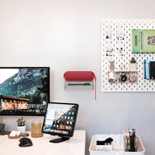 画像をギャラリービューアに読み込む, Geekria アクリル製壁掛けスピーカーブラケット Beats Pill 対応 浴室、キッチン、トイレ、寝室、オフィスの壁掛けに最適 (透明)