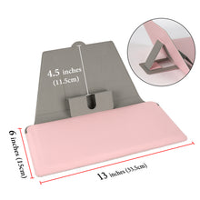 画像をギャラリービューアに読み込む, Geekria キーボードカバー 互換品 ロジクール Logicool K380 ワイヤレス Magic キーボード OMOTON 薄型 Bluetooth キーボードパッド タブレットスタンド付きコンパクトスリーブケース(ピンク)