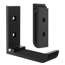 画像をギャラリービューアに読み込む, Geekria 壁掛けフック 折りたたみ式 ヘッドセットハンガー ヘッドホンホルダー 3M粘着テープ付き耐荷重1kg ネジ付き20kg ヘッドバンド保護パッド付き