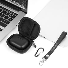 画像をギャラリービューアに読み込む, Geekria シールド ヘッドフォン ケースジェイビーエル JBL Vibe Buds 2, Vibe Flex 2, Vibe Beam 2, Tune Buds 2 対応 トゥルー ワイヤレス インイヤー ヘッドフォン ケース 交換用ハードシェル トラベル キャリング バッグ ケーブル収納付き (グレー)