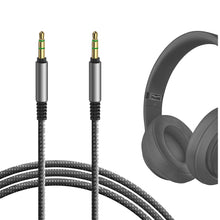 画像をギャラリービューアに読み込む, Geekria ケーブル ナイロン編組 互換性 オーディオコード ビーツバイドクタードレ Beats Solo4, Solo3, Executive, Pro, Mixr ヘッドホンケーブル、 3.5mm に適合する 1.2 m