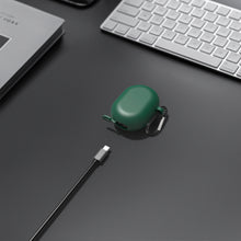 画像をギャラリービューアに読み込む, Geekria Silicone カバー グーグル / Google Pixel buds Pro と互換性のある True Wireless Earbuds 充電ケース カバー 充電ポートにアクセスするためのキーチェーン フック付き (Green)