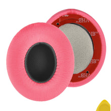 画像をギャラリービューアに読み込む, Geekria QuickFit イヤーパッド 互換性 パッド Beats Solo 3, Solo 3.0 Wireless (A1796) ヘッドホンに対応 イヤパッド/イヤークッション/イヤーカップ (プロテインレザー / ピンク)