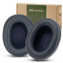 画像をギャラリービューアに読み込む, Geekria イヤーパッド 互換性 パッド ジェイビーエル JBL Tour One M3 ヘッドホンに対応 パッド イヤー / イヤーカップ プロテインレザー (青)