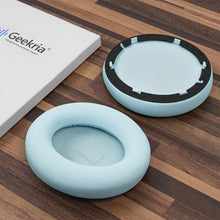 画像をギャラリービューアに読み込む, Geekria イヤーパッド 互換性 パッド アンカー Anker Soundcore Space One ヘッドホンに対応 パッド イヤー / イヤーカップ プロテインレザー (青)
