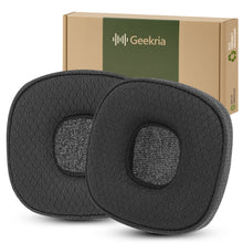 画像をギャラリービューアに読み込む, Geekria イヤーパッド Comfort 互換性 パッド マーシャル Marshall Major V (1006832) ヘッドホンに対応 パッド イヤー / イヤーカップ メッシュファブリック(黒)