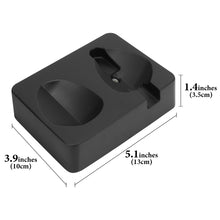 画像をギャラリービューアに読み込む, Geekria ヘッドフォン充電スタンド ロジクール Logicool G733 Lightspeed ワイヤレス ゲーミング ヘッドセット用、3D プリント樹脂製磁気ドック、ゲーミング ヘッドセット ベース (ブラック)