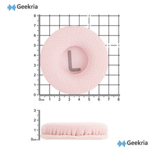 画像をギャラリービューアに読み込む, Geekria イヤーパッドComfort互換性 パッド ジェイビーエル JBL JR300, JR300BT, T450BT, T500BT, Tune 500, Tune 500BT, Tune 510BT, Tune 520BT ヘッドホンに対応 パッド イヤー / イヤーカップ メッシュファブリック(ピンク)