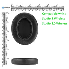 画像をギャラリービューアに読み込む, Geekria イヤーパッド Elite 互換性 パッド ビーツバイドクタードレ Beats Studio 3, Studio 3.0 Wireless (A1914) ヘッドホンに対応 イヤパッド/イヤークッション/イヤーカップ ( シープスキン / ブラック )