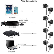 画像をギャラリービューアに読み込む, Geekria ゲーミングイヤホン 有線 3.5MM PC PlayStation 4 スマホ Google Stadia 新バージョン Xbox One 等に対応 マイク ボリュームコントロール 付き 120cm