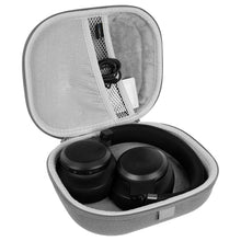 画像をギャラリービューアに読み込む, Geekria ケース Sheild ヘッドホンケース 互換性 ハードケース 旅行用 ハードシェルケース ジェイビーエル JBL TUNE 770NC, TUNE 760NC, Tune 720BT, TUNE 710BT, Live 650 BTNC, TUNE 750, TUNE 570BT,TUNE 500 BT, Live 500BT, E65BTNC, TUNE 700BT, E55BT に対応 収納ポーチ付き (グレー)