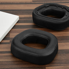 画像をギャラリービューアに読み込む, Geekria イヤーパッド Comfort 互換性 パッド コルセア Corsair HS80 RGB Wireless ヘッドホンに対応 パッド イヤー / イヤーカップ (プロテインレザー 黒)
