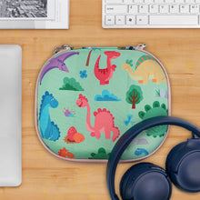 画像をギャラリービューアに読み込む, Geekria ケース Sheild ヘッドホンケース 互換性 ハードケース 旅行用 ハードシェルケース ジェイビーエル JBL Tune 510BT, Tune 660NC, Tune 560BT, Tune 520 BT, Tune 500BT, Jr 310BT, Live 460NC, E45BT に対応 収納ポーチ付き (緑)