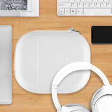 画像をギャラリービューアに読み込む, Geekria ケース 互換性 Shield ヘッドホンケース ハードケース 旅行用 ハードシェルケース Compatible with ソニー SONY WH1000XM4, WH1000XM3, WH-XB900N, MDR-1000X に対応 収納ポーチ付属 (ホワイト)