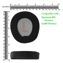 画像をギャラリービューアに読み込む, Geekria イヤーパッド Sport 互換性 パッド ジェイビーエル JBL Quantum 800 Wireless ヘッドホンに対応 パッド イヤー / イヤーカップ冷却ジェル (ブラック)