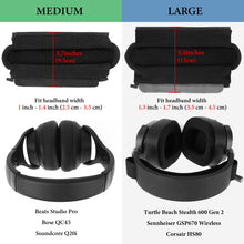 画像をギャラリービューアに読み込む, Geekria ヘッドバンド互換性カヘッドホンヘッドバンドプロテインレザー パッドソニー Sony , ボーズ Bose, ジェイビーエル JBL, オーディオテクニカ ATH, ロジクール Logitech, ゼンハイザー Sennheiser 対応 交換用 ( ブラック / M )