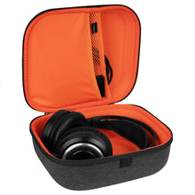 画像をギャラリービューアに読み込む, Geekria ケース 互換性 Shield ヘッドホンケース ハードケース 旅行用 ハードシェルケース アーカーゲー AKG K 240, K 92, Q701, K 712 Pro, K 702, K 701, N90Q, K 553 に対応 収納ポーチ付属 (ダークグレー)
