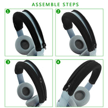 画像をギャラリービューアに読み込む, Geekria カバー 互換性 伸縮素材 ヘッドバンドカバー ビーツバイドクタードレ Beats Solo3.0, Solo2.0 ヘッドホンに 対応 簡単に装着 工具不要