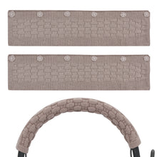 画像をギャラリービューアに読み込む, Geekria カバー 互換性 ヘッドバンドカバー Logitech Zone Wired/ 750/ 900/ Wireless/ 300/ 301, Sennheiser HD1 In-Ear, Sony WI1000X, Bose QC30 対応 ニット製 ヘッドバンドクッション ヘッドバンドプロテクター (褐色の, 8.66 x 2.76 inches (22 x 7 cm))