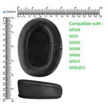 画像をギャラリービューアに読み込む, Geekria イヤーパッド Performance 互換性 パッド オーディオテクニカ Audio-Technica ATH-M50X M50xBT2 M60X M40X M30X M20X M10X ヘッドホンに対応 パッド イヤー / イヤーカップ ( プロテインレザー / 極太 )