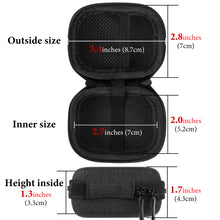 画像をギャラリービューアに読み込む, Geekria シールド イヤフォン ケースサムスン Samsung Galaxy Galaxy Buds3 FE, Buds 3 Pro, Galaxy Buds+ Plus トゥルー ワイヤレス イヤフォンに対応 交換用ハードシェル トラベル キャリング バッグ カラビナ クリップ付き (グレー)