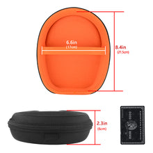 画像をギャラリービューアに読み込む, Geekria Shield ヘッドホンケース 互換性 ハードケース 旅行用 ハードシェルケース ボーズ Bose QuietComfort, Noise Cancelling Headphones 700, nc 700, QC35 II, QC25, QCSE, SoundLink, SoundTrue に対応 収納ポーチ付き (ブラック)