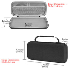 画像をギャラリービューアに読み込む, Geekria 60% コンパクトキーボードケース、61 キーコンピュータメカニカルキーボード用ハードシェルトラベルキャリングバッグ、ロジクール Logicool G PRO X 60、レイザー Razer Huntsman Mini 60%、RK Royal KLUDGE RK61 と互換性あり