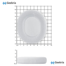 画像をギャラリービューアに読み込む, Geekria イヤーパッド Comfort 互換性 パッド レイザー Razer Kraken V4/V4 X/V4Pro/Kitty V2 Pro, Barracuda/Barracuda X ヘッドホンに対応 パッド イヤー / イヤーカップ (メッシュファブリック / オフホワイト)
