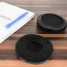 画像をギャラリービューアに読み込む, Geekria イヤーパッド Comfort 互換性 パッド ソニー Sony DR-BT101, ZX300, ZX100, DR-ZX102DPV, S500 ヘッドホンに対応 パッド イヤー / イヤーカップ ( ベロア / ブラック )