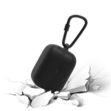 画像をギャラリービューアに読み込む, Geekria シリコン カバー 互換性 ソニー Sony LinkBuds Clip (WF-LC900) 対応 True Wireless Earbuds、キーホルダーフック付き、ケースポートアクセス可能 (ブラック)