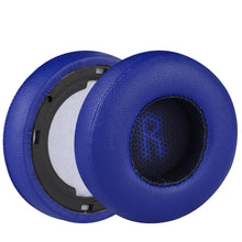画像をギャラリービューアに読み込む, Geekria イヤーパッド QuickFit 互換性 パッド ジェイビーエルJBL E35/ E45BT/ E45/ C45BT ヘッドホンに対応 パッド イヤー / イヤーカップ (プロテインレザー / 青)