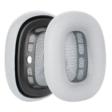 画像をギャラリービューアに読み込む, Geekria イヤーパッド QuickFit 互換性 パッド アップル Apple Airpod MAX ヘッドホンに対応 イヤパッド/イヤークッション/イヤーカップ ( プロテインレザー / シルバー)