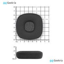 画像をギャラリービューアに読み込む, Geekria イヤーパッド Comfort 互換性 パッド マーシャル Marshall Major V (1006832) ヘッドホンに対応 パッド イヤー / イヤーカップ メッシュファブリック(黒)