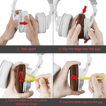 画像をギャラリービューアに読み込む, Geekria イヤーパッド Comfort 互換性 パッド オーディオテクニカ Audio Technica ATH M50X, M50XBT, M60X, M50xBT2, M45, M35, M30, M20, ATH-MSR7 ヘッドホンに対応 パッド イヤー / イヤーカップ ( ベロア / ブラウン )