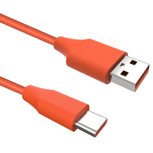 画像をギャラリービューアに読み込む, Geekria 充電ケーブル 互換性 Type-C 充電コード USBto USB-C ソニー Sony WH-1000XM5 WH-1000XM4 WH-ULT900N WH-XB920N WH-XB910N CH720N に対応 (オレンジ/120cm 2個)